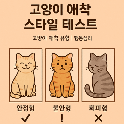 고양이 애착 스타일 테스트: 우리 고양이 성격, 알고 계세요?