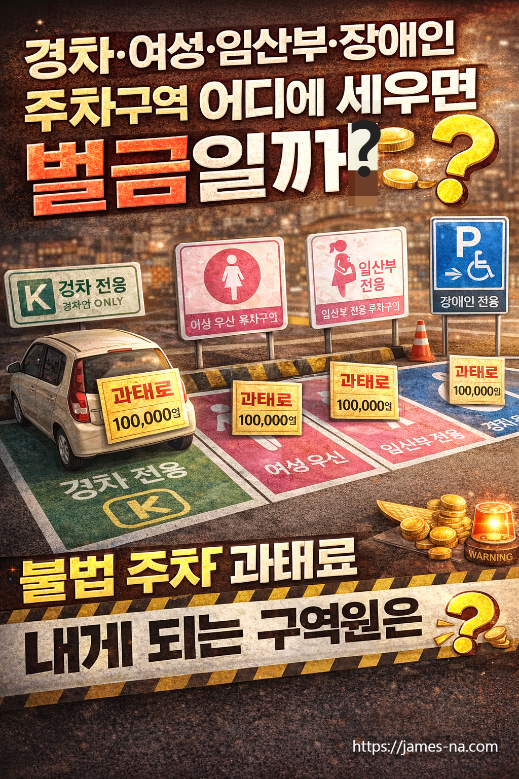 경차&middot;여성&middot;임산부&middot;장애인 주차구역