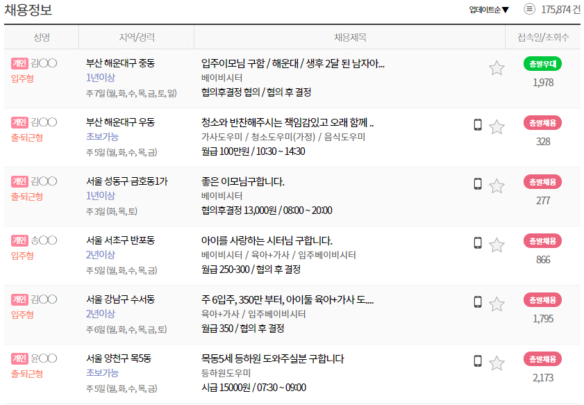 돌봄-분야-구인-채용정보