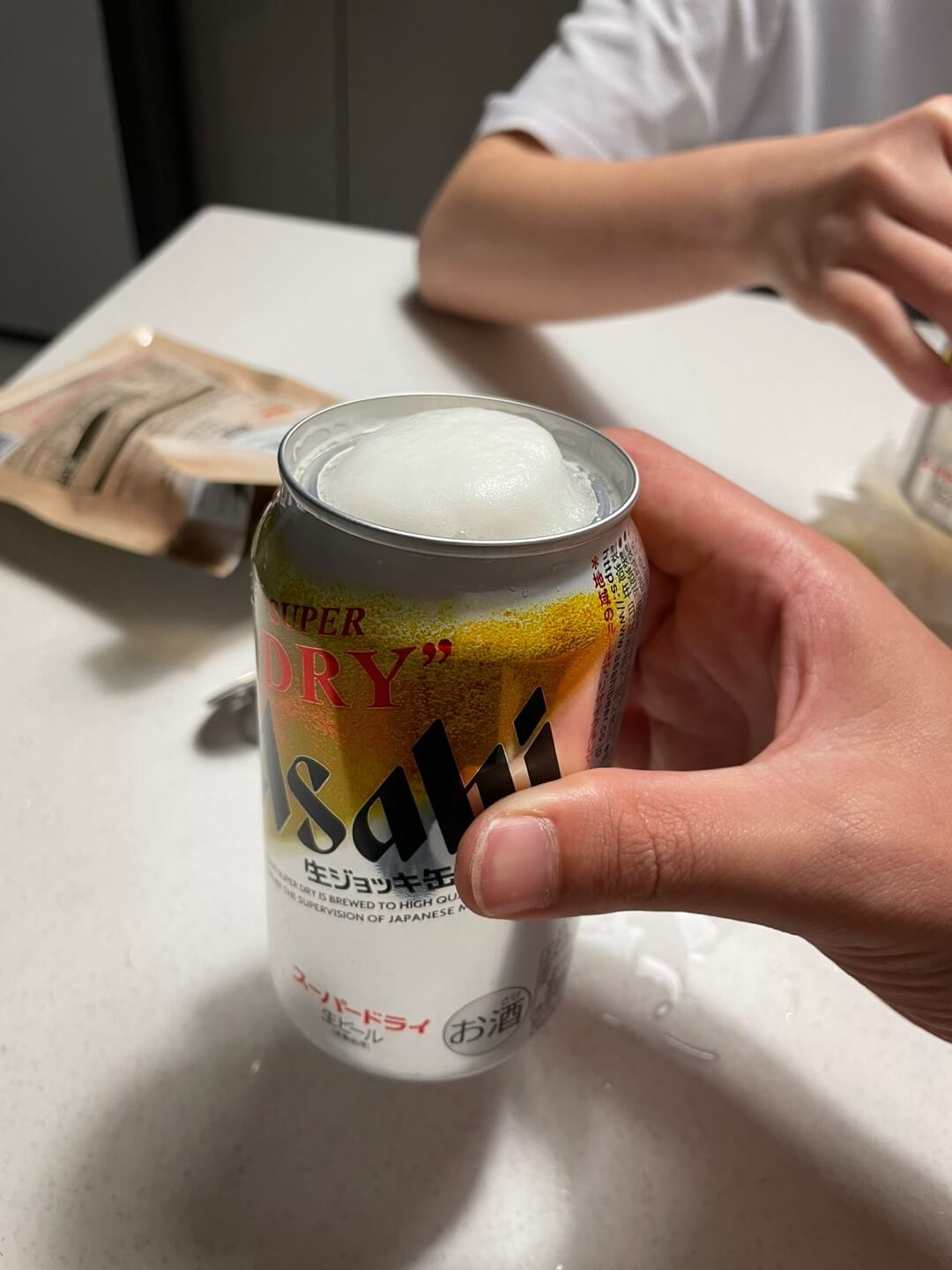 아사히 생 캔맥주