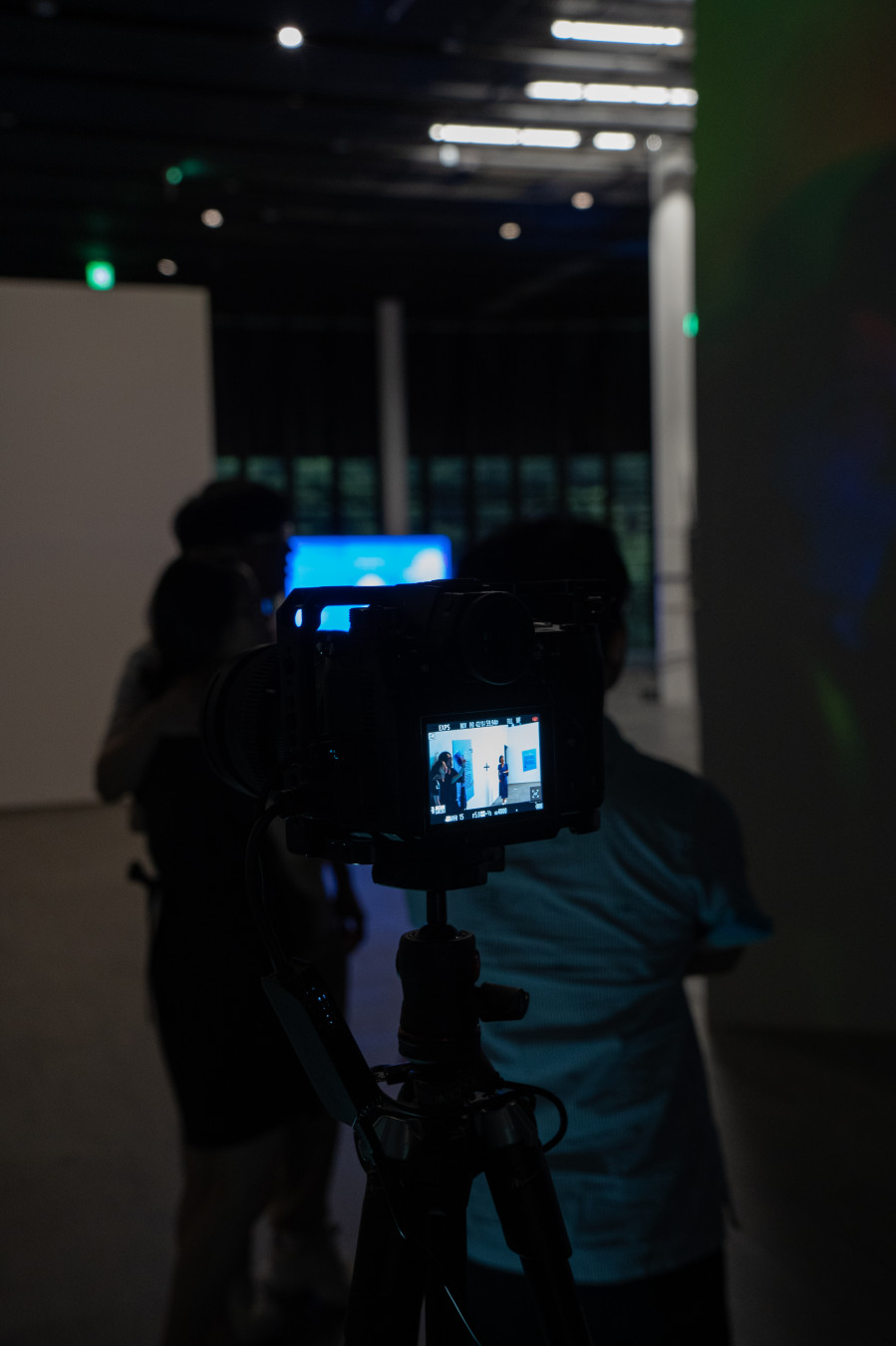 백남준 아트센터 작품 구경