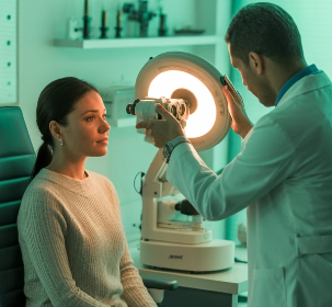 눈에 날파리 현상