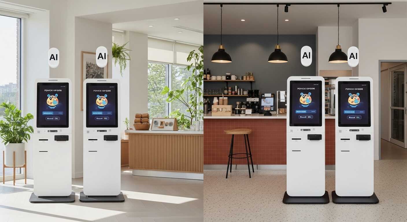 카페에서 음성 주문이 가능한 AI 키오스크