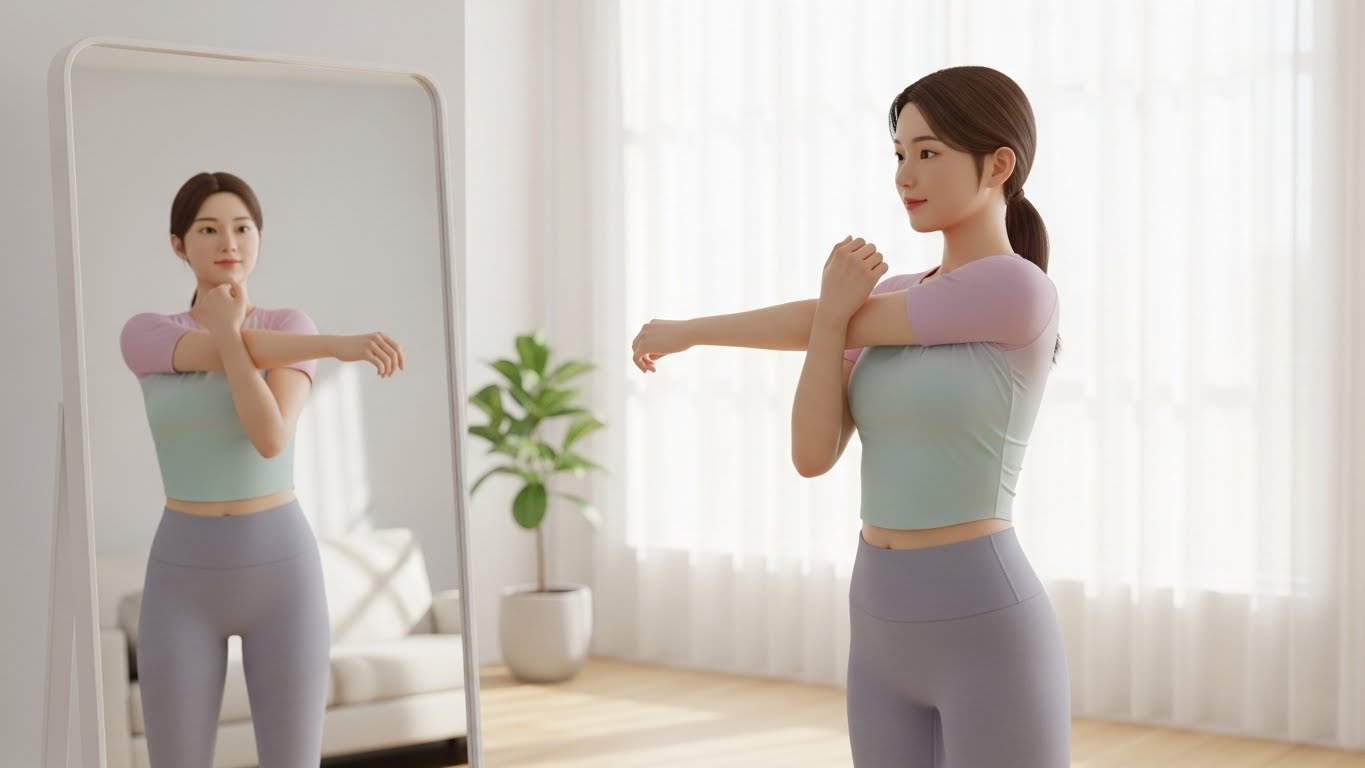 자세교정, 어깨통증