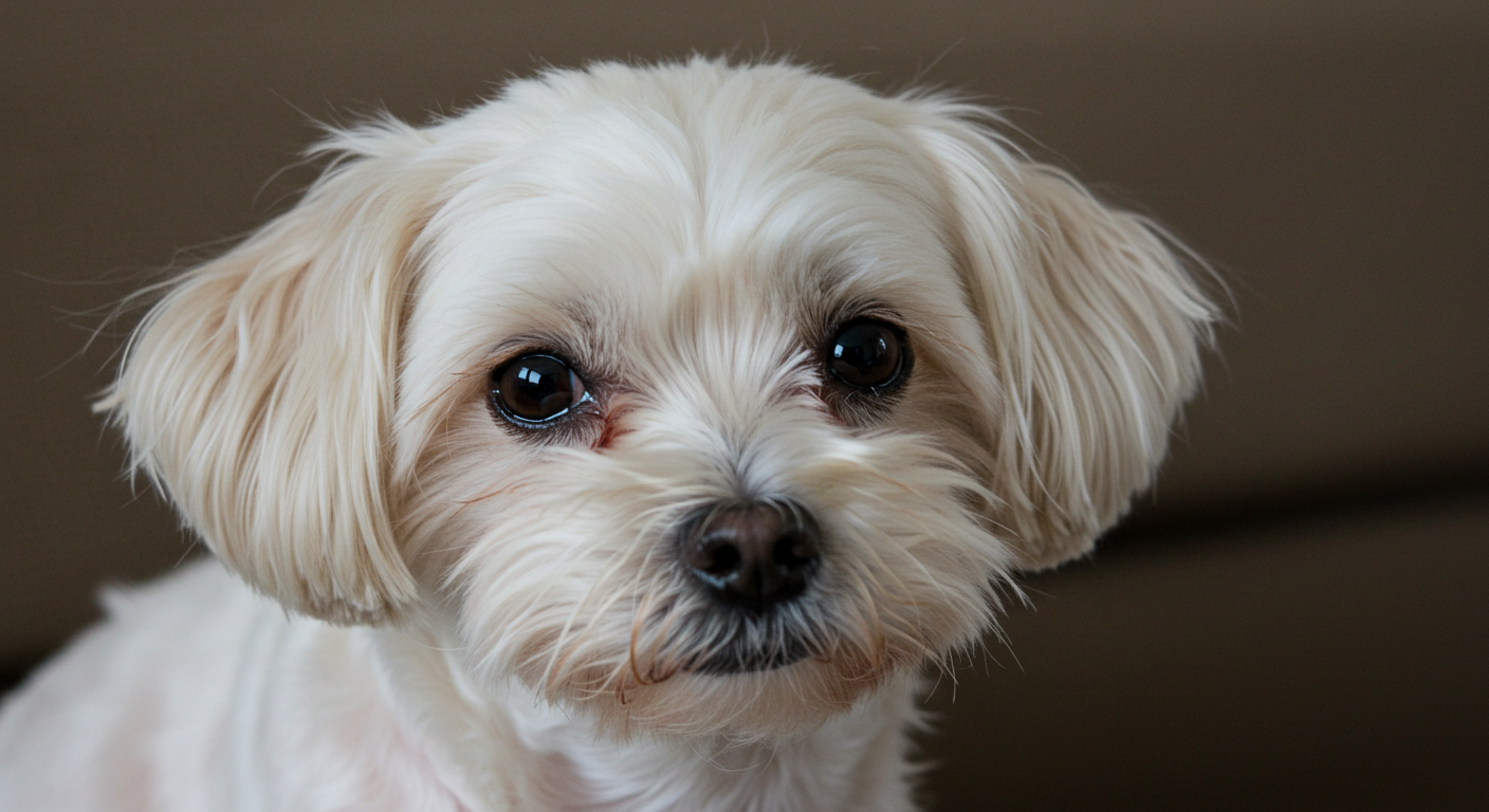강아지 눈물 자국 원인,증상 및 해결 방법 관련 사진
