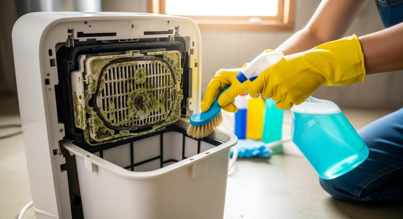 제습기 곰팡이 냄새 제거