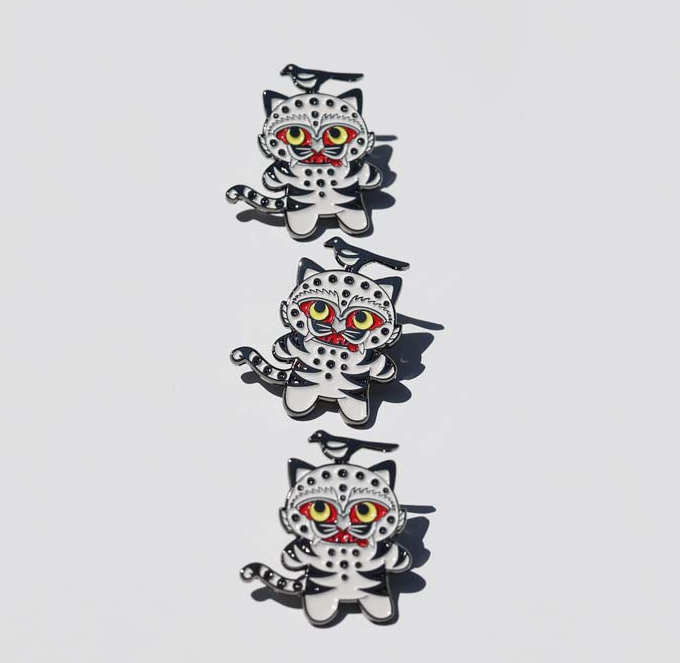 국립중앙박물관 굿즈 호랑이 뱃지