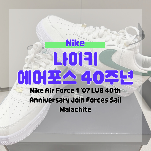 나이키 에어포스 1 40주년