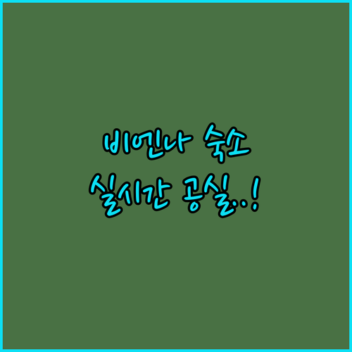 비엔나 중앙역 역세권 숙소 5가지 추..
