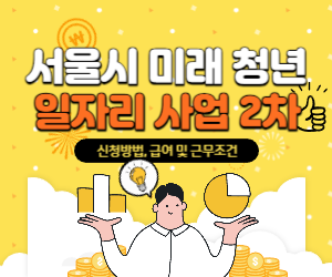 서울시 미래 청년 일자리 참여자 2차 모집 사업