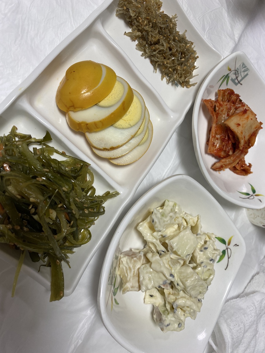 복댕이 맛집 기본반찬