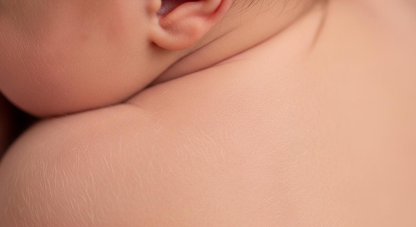 아기 피부색 언제