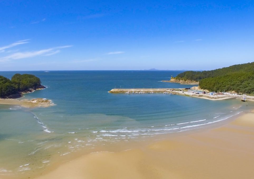 만리포해수욕장