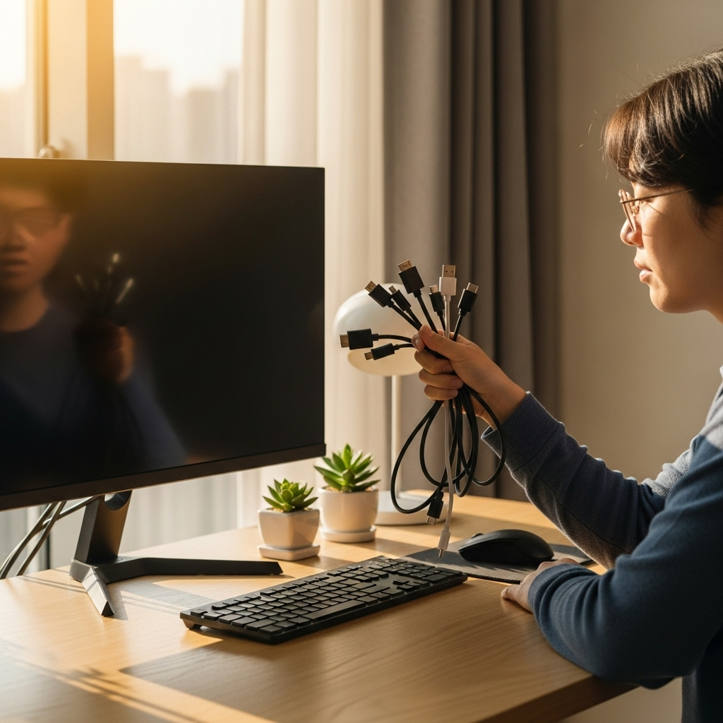 모니터 화면 안 뜰 때 신호 없음 원인과 해결법 서비스센터 가기 전 필독