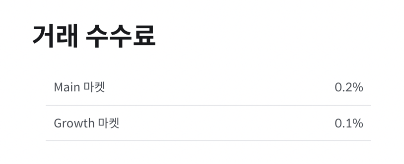 코인원 거래수수료