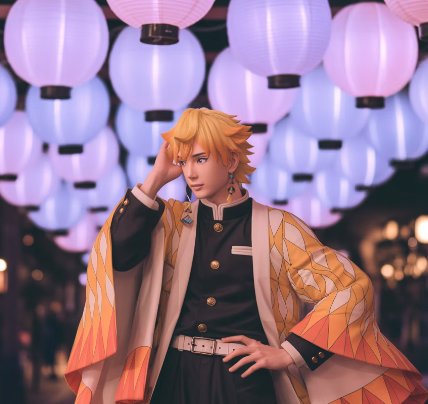 귀멸의 칼날 애니 시즌별 상세 정보 - 환락의 거리편 포스터 이미지