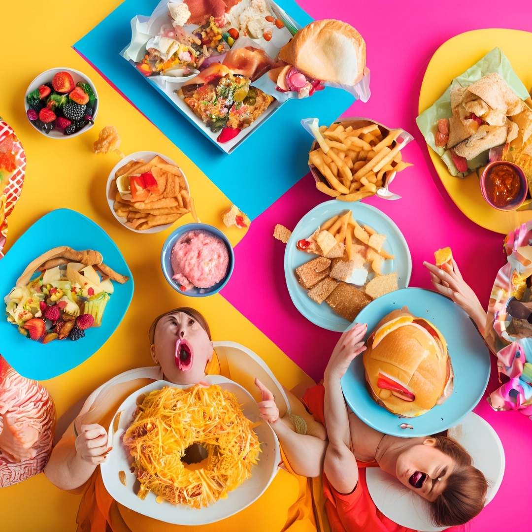 감정적 폭식으로 괴로워하는 현대인