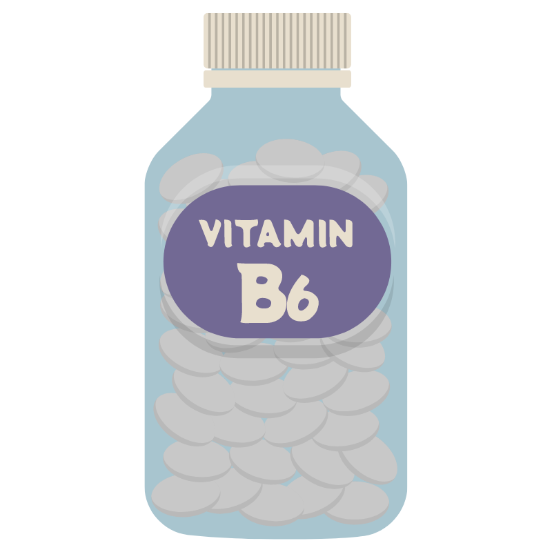 비타민 B 일러스트