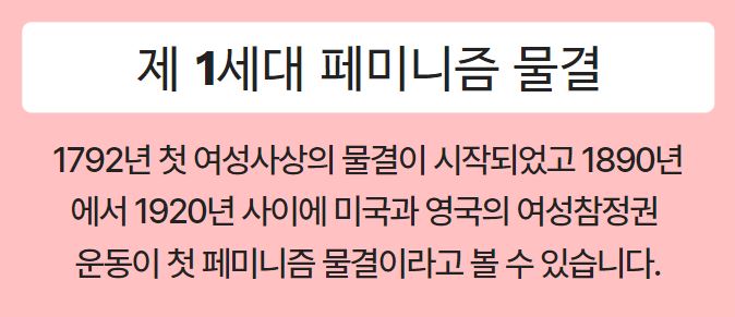 페미니스트 뜻
