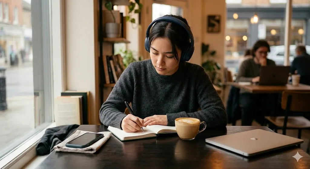 카페 생산성 (집중력 패턴, 커피 전략, 작업 루틴)