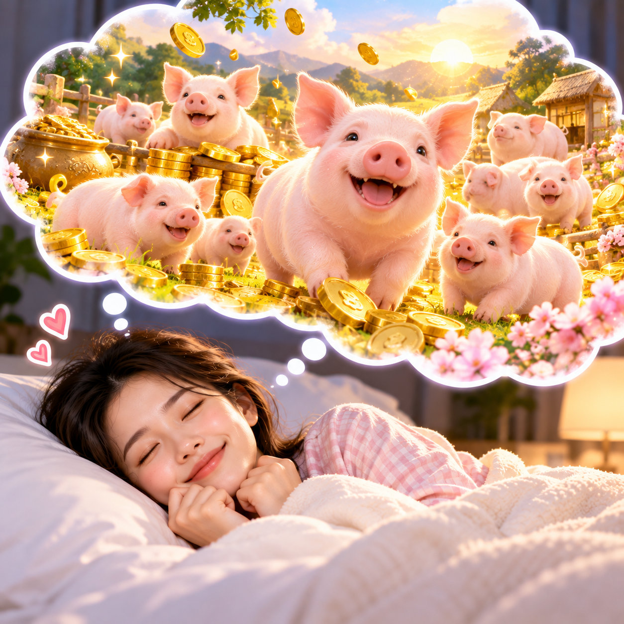 돼지가 여러 마리 나오는 꿈