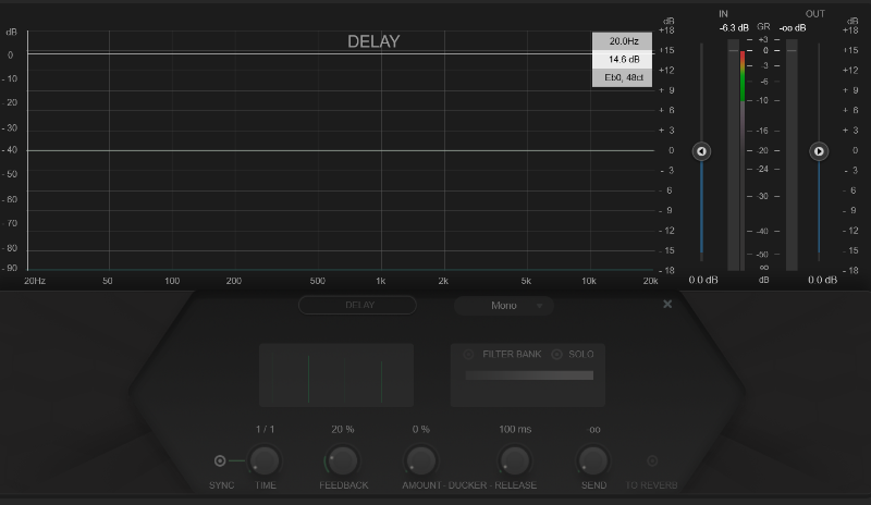 보컬 믹싱, 딜레이, Delay