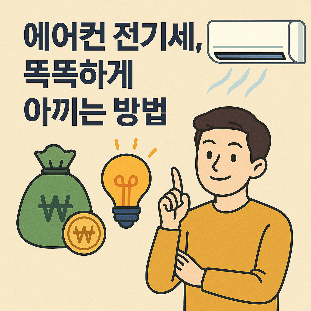 에어컨 전기세 아끼는방법에 대한 이미지