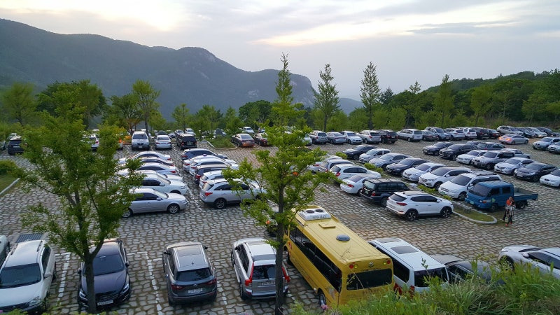 황매산 주차장