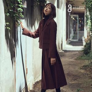 지스튜디오 22FW 아이코닉 체크스커트