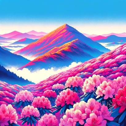 영취산 진달래 축제 이벤트 5