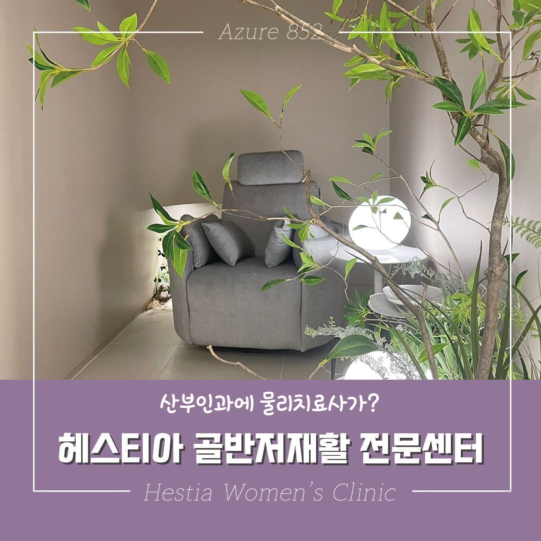 도수치료
골반저재활
헤스티아여성의원 신사본점