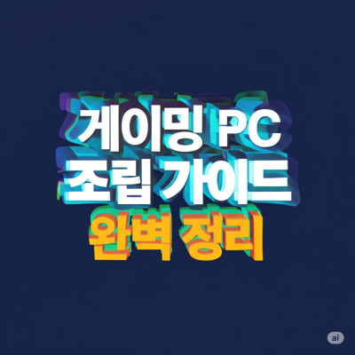 게이밍 PC 완벽 가이드