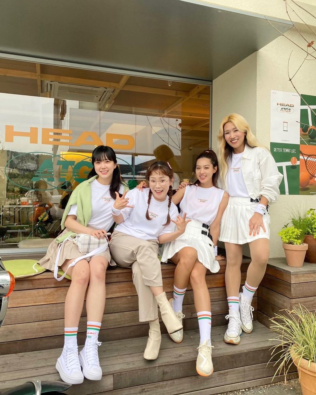 테니스우먼 김가영 기상캐스터