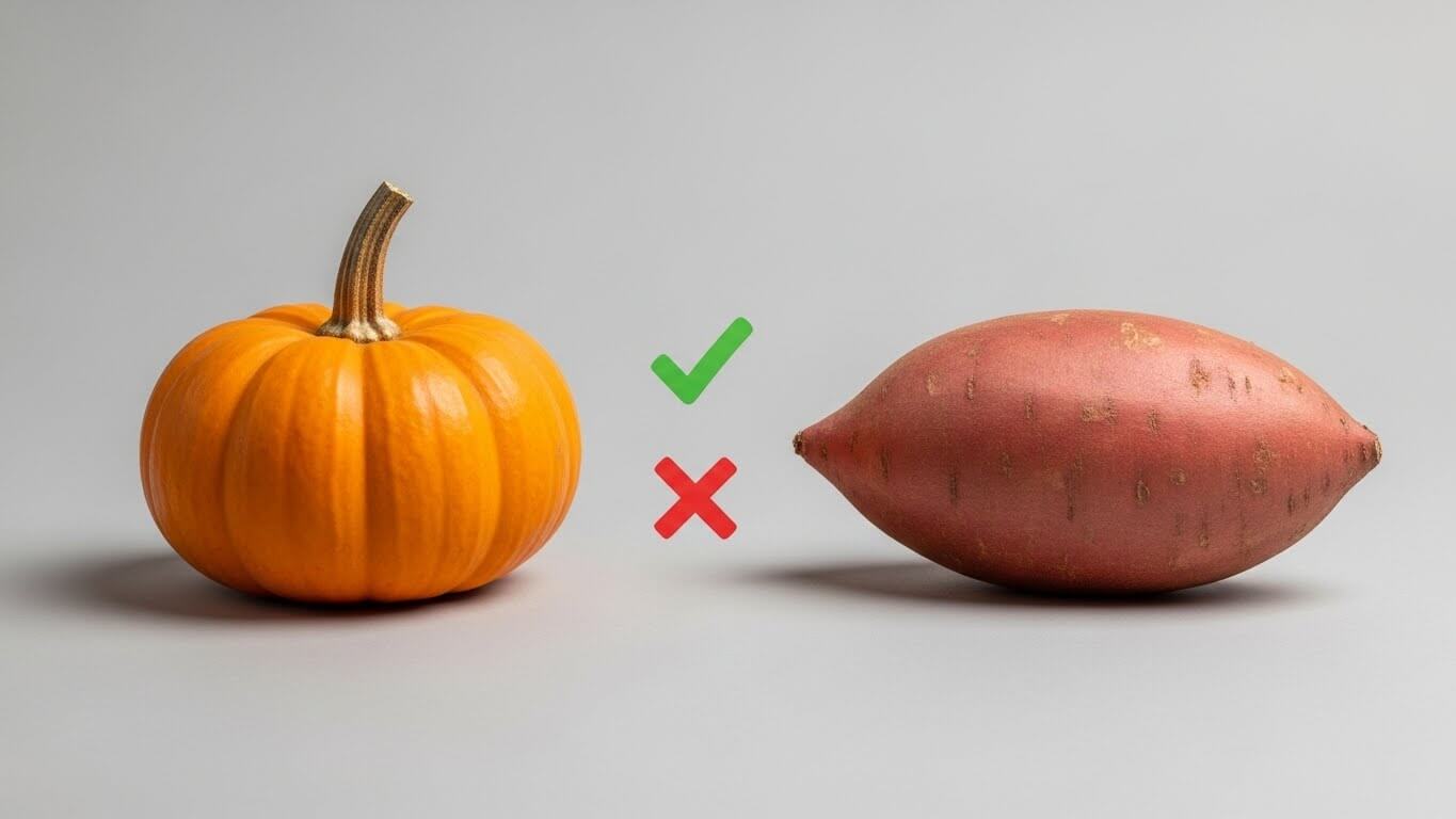 호박과 고구마, 더 좋은 식품은 (호박 영양성분, 칼로리, 항산화)