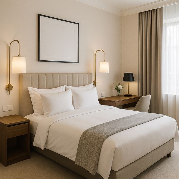 호텔처럼 꾸민 자취방의 모습