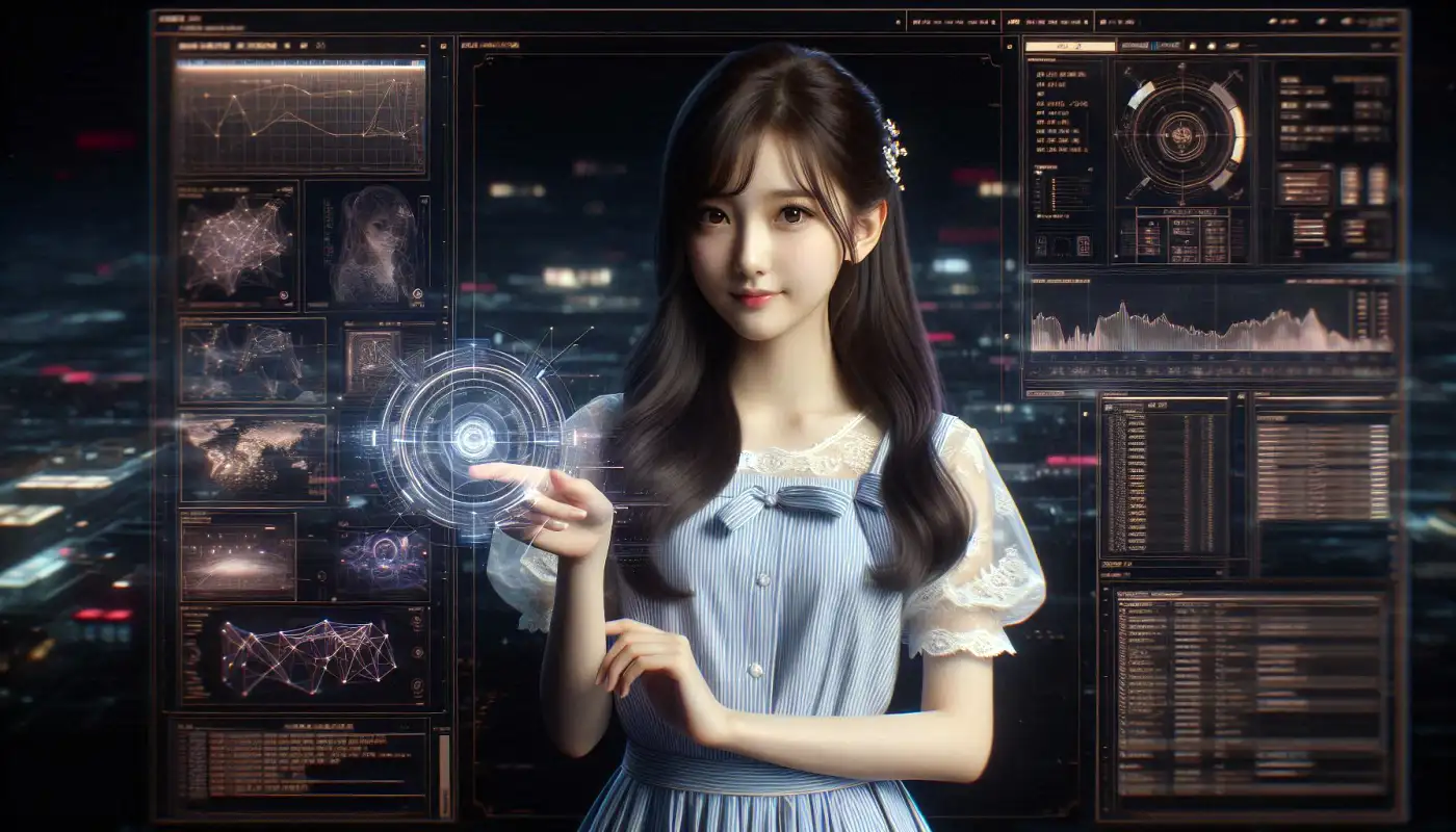 일론머스크-gpt-사용하는여성의-모습