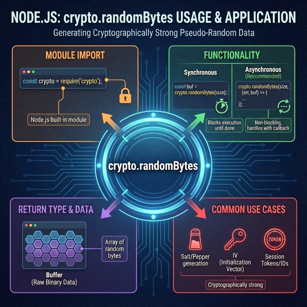 Node.js crypto randomBytes 제대로 알고 쓰기