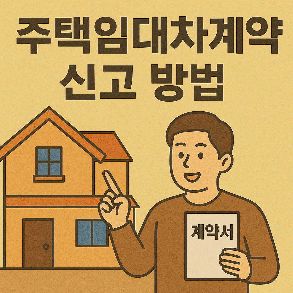 주택임대차계약 신고방법 완벽정리