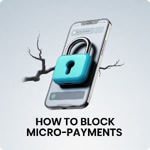 알뜰폰 소액결제 차단&middot;해제방법 이미지