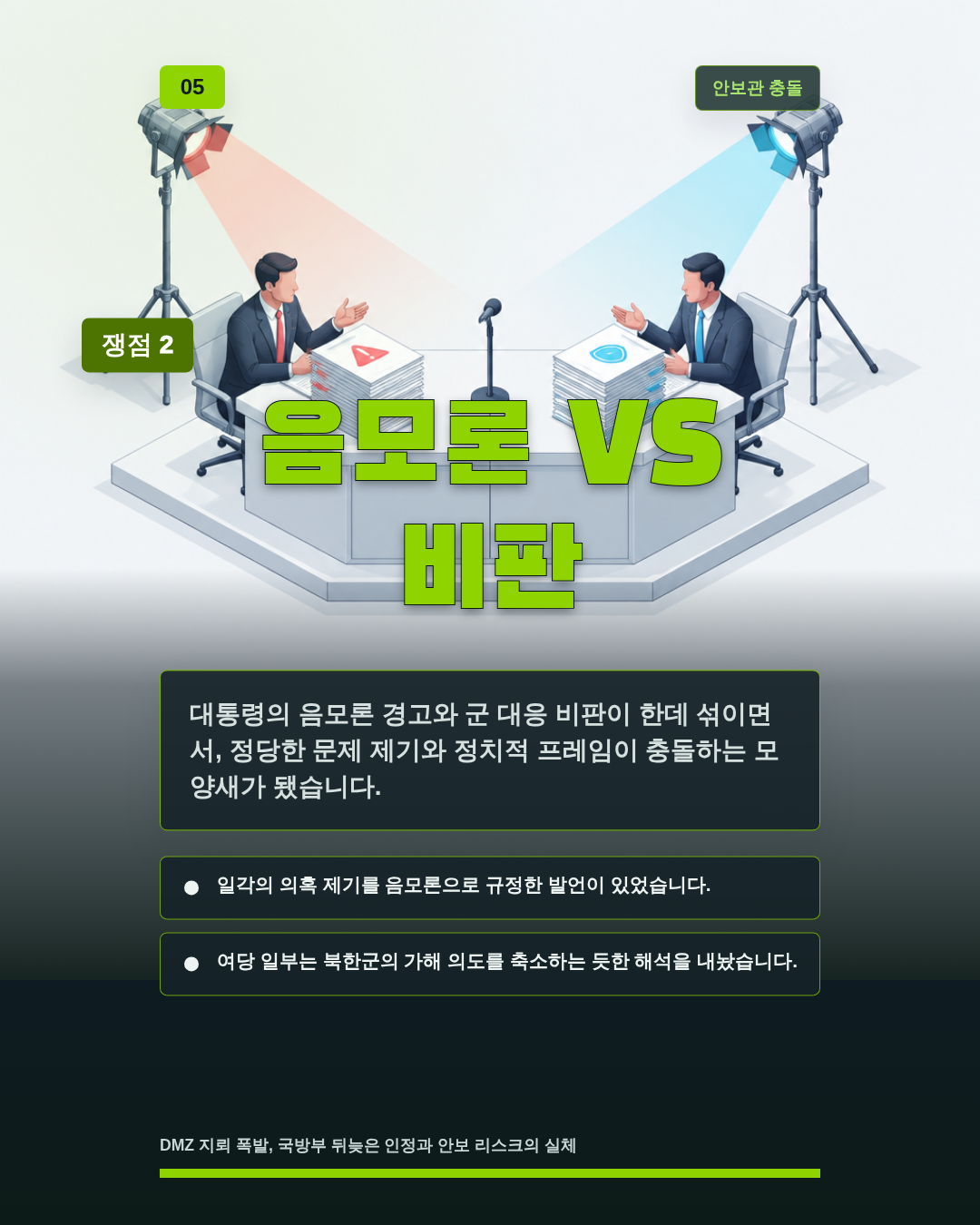 음모론 VS 비판