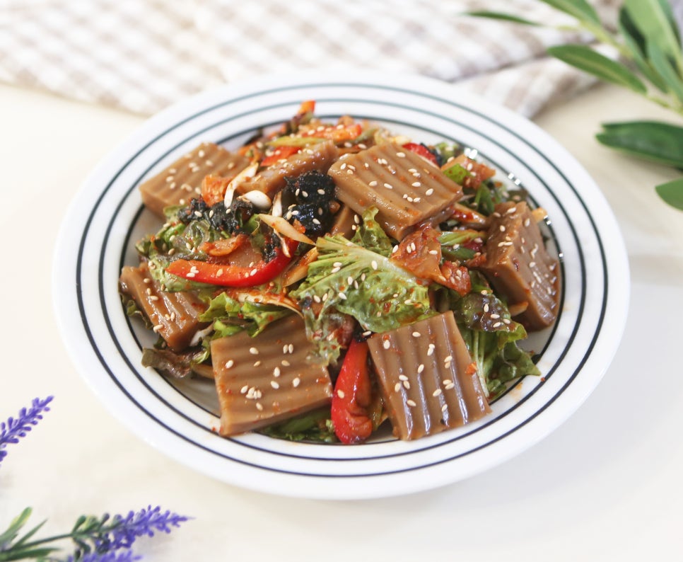 도토리묵무침