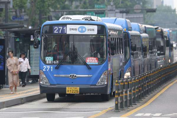 서울시 버스 정상운행