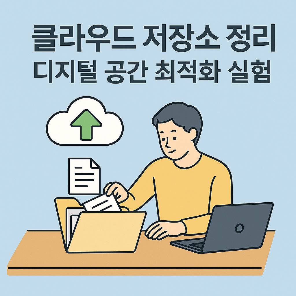 클라우드 저장소 정리로 찾은 여유 공간