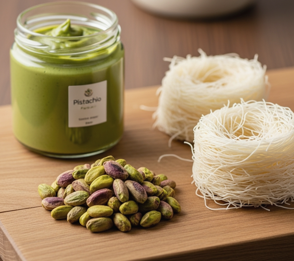 원재료 시장의 나비효과 : 피스타치오와 카다이프