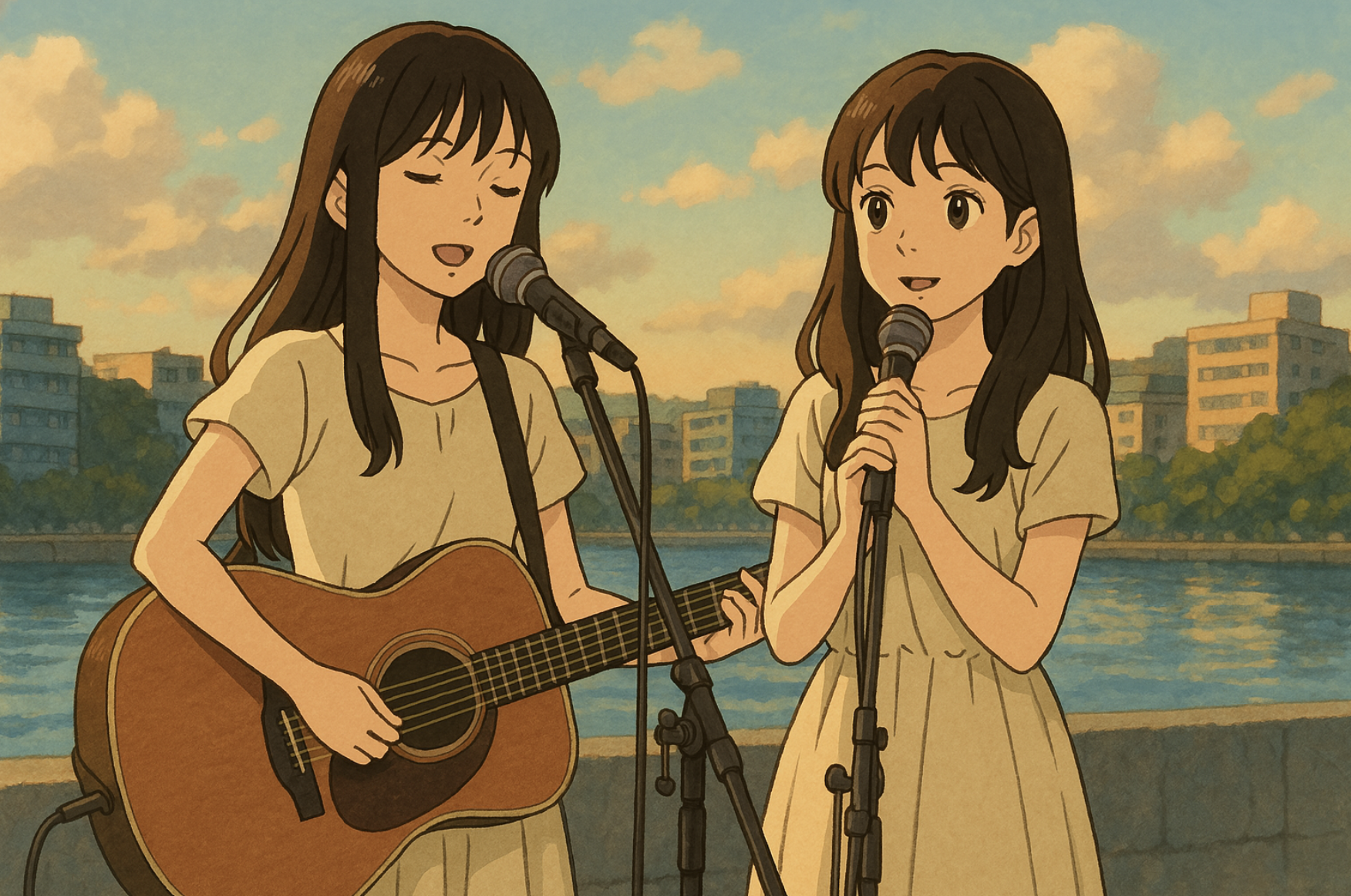 일본 여성 듀오 및 그룹의 음악