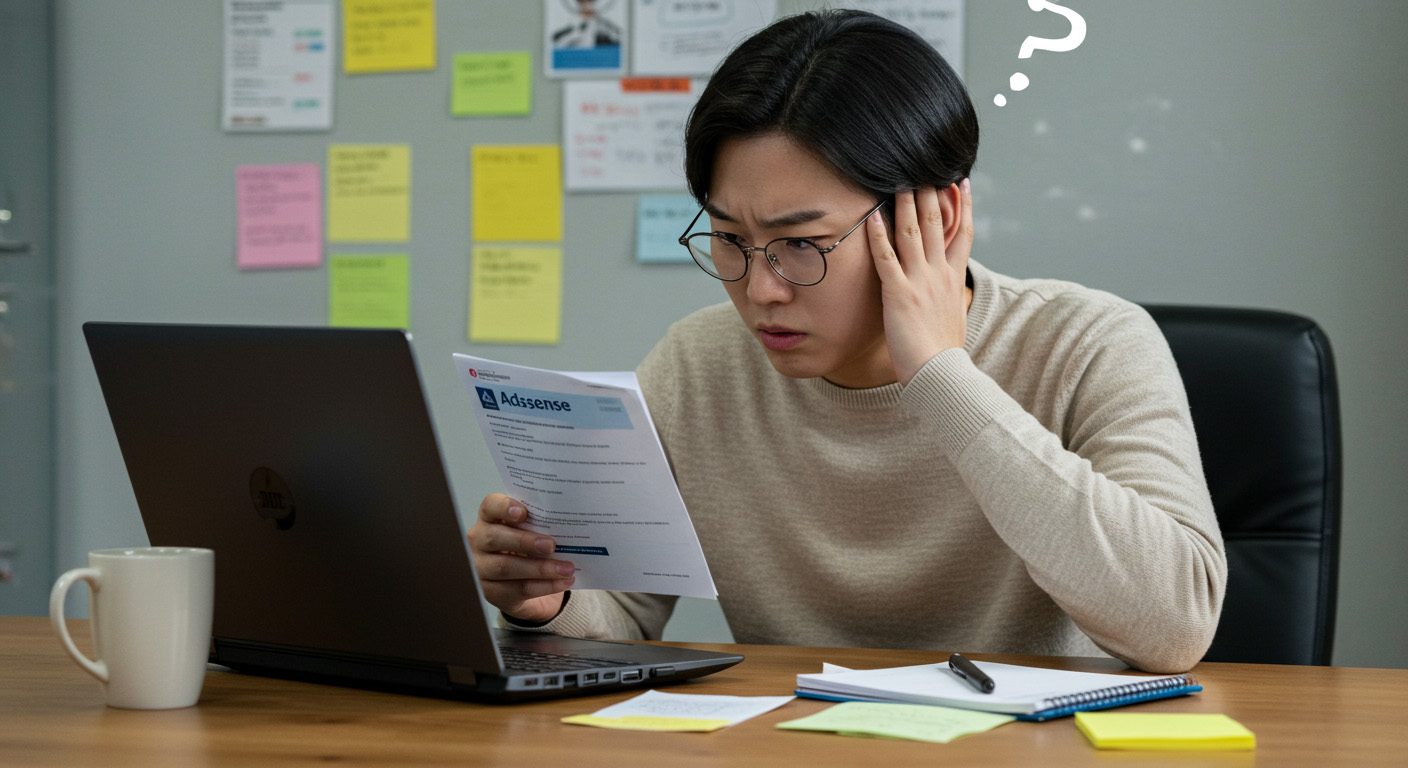 애드센스 승인 거절 사유 분석: 콘텐츠 불충분, 가치 제공 부족 등 100% 해석 가이드