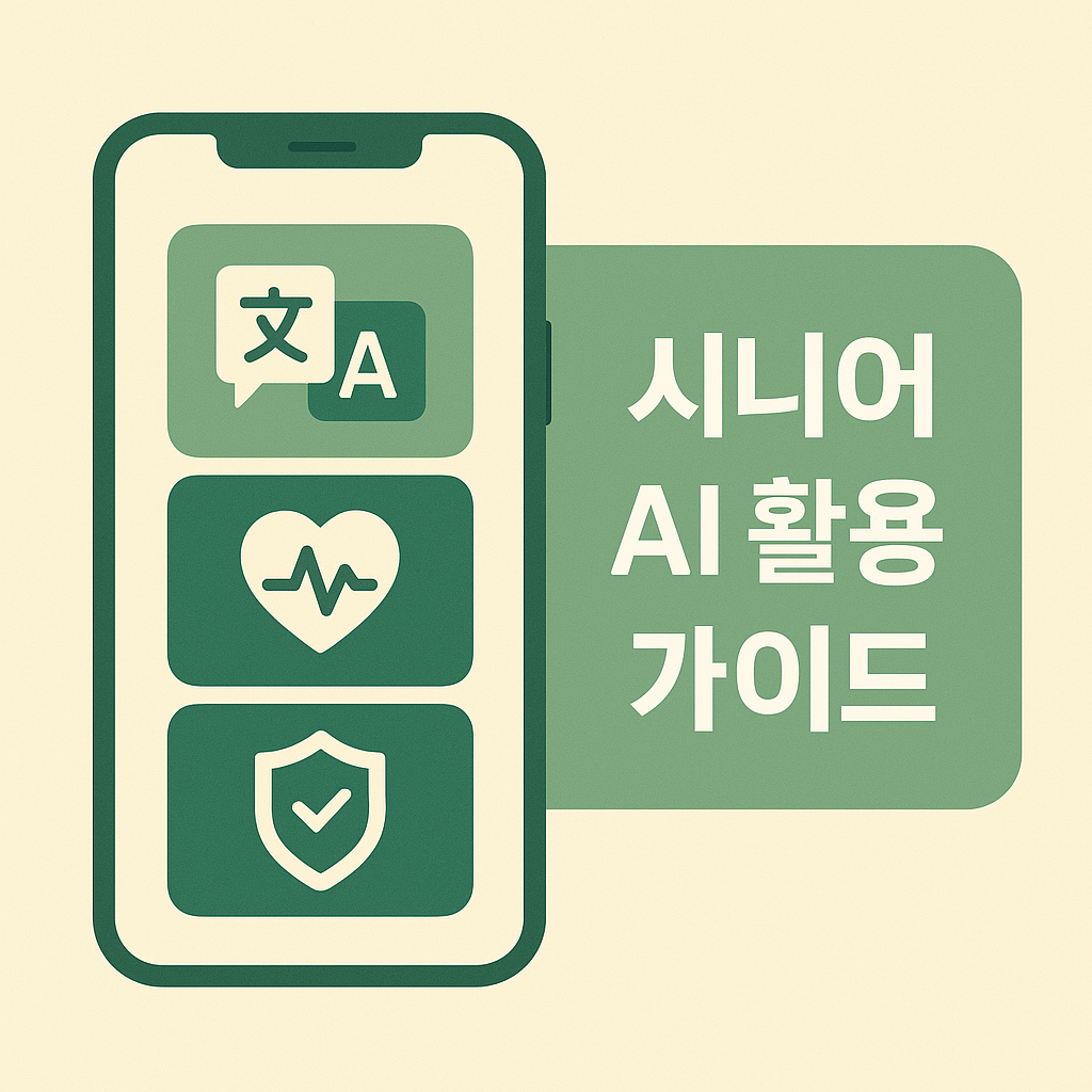 시니어 AI 활용법 통역부터 건강관리까지 한 번에 끝! 🤖