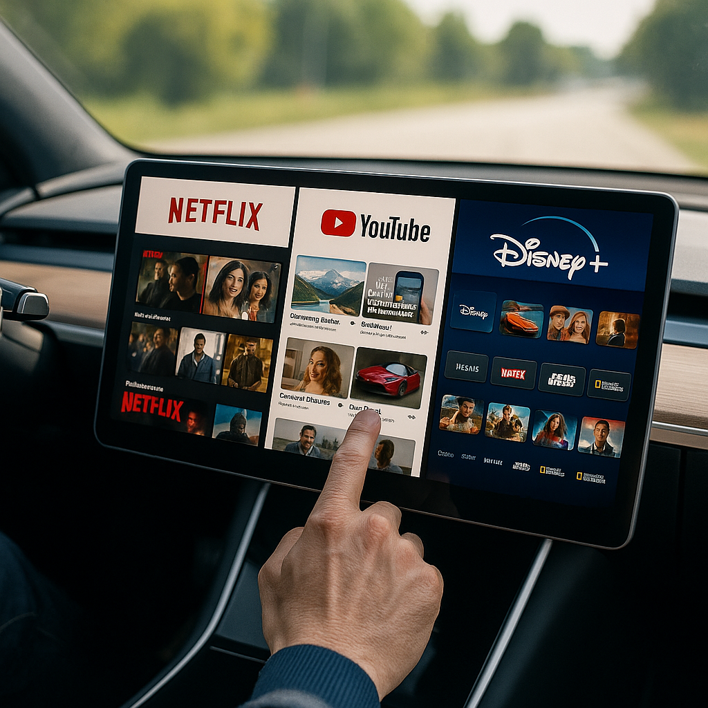 차 안에서도 넷플릭스? 차량 내 OTT 서비스가 가져온 변화