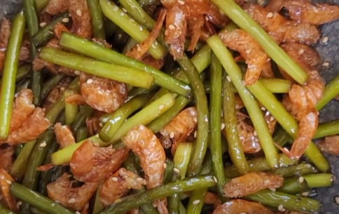 건새우마늘쫑볶음