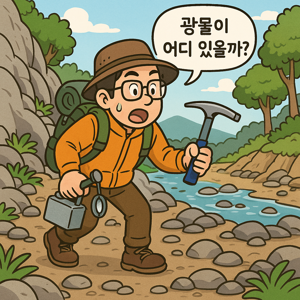 어디서 광물을 찾을까?